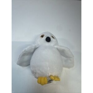 Wizarding World Harry Potter Hedwig Snow Owl Plush 7'' New NWT